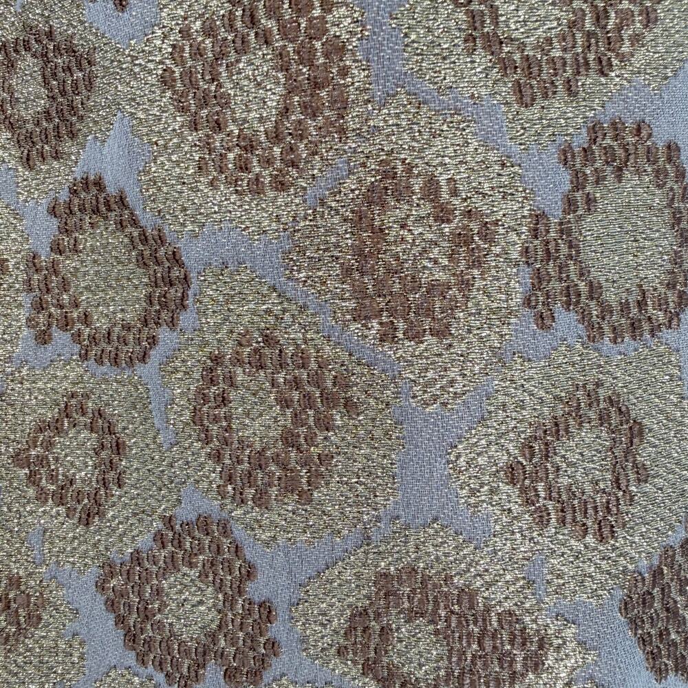 J. Crew Goldenrod Jacquard Mini Skirt Womens size 0 Gold Metallic - Picture 13 of 16